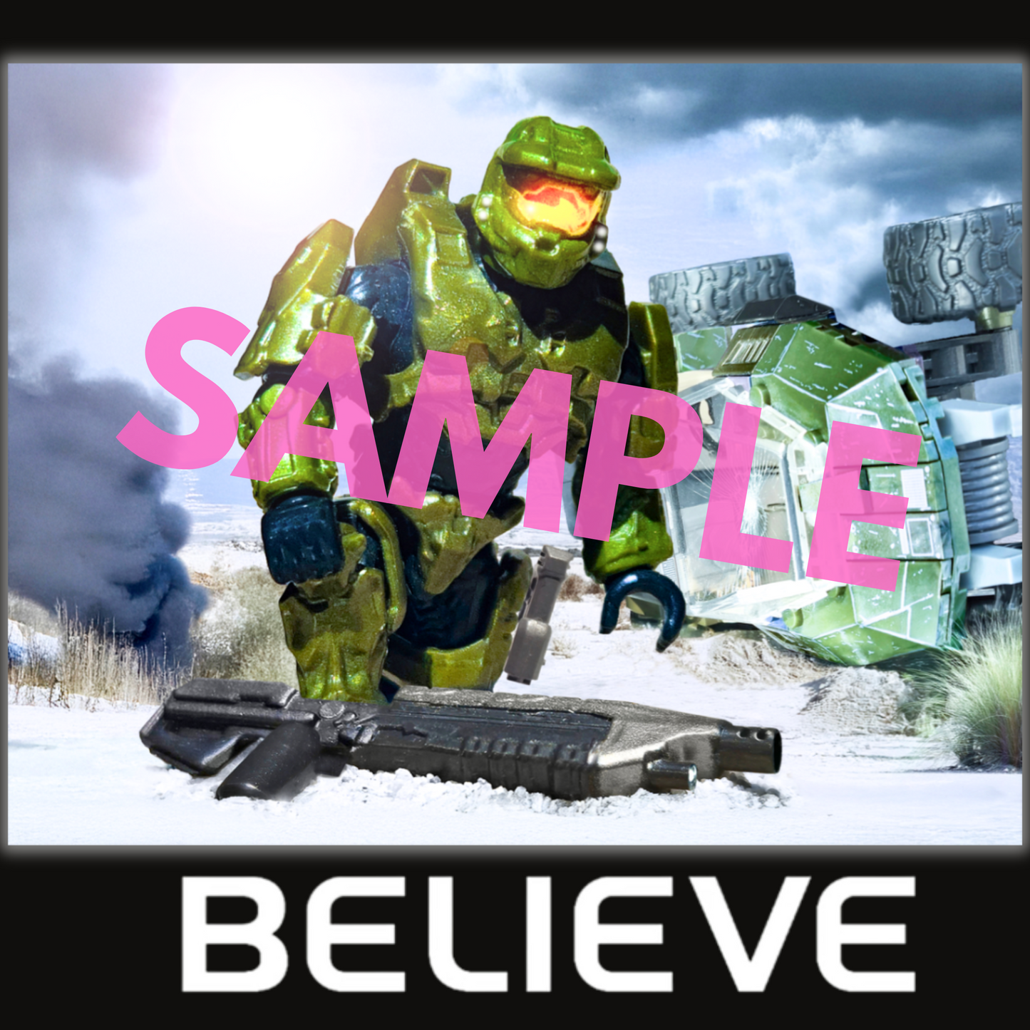 BELIEVE - Limited Edition 117 Print Run - Halo 3 Marketing Campaign