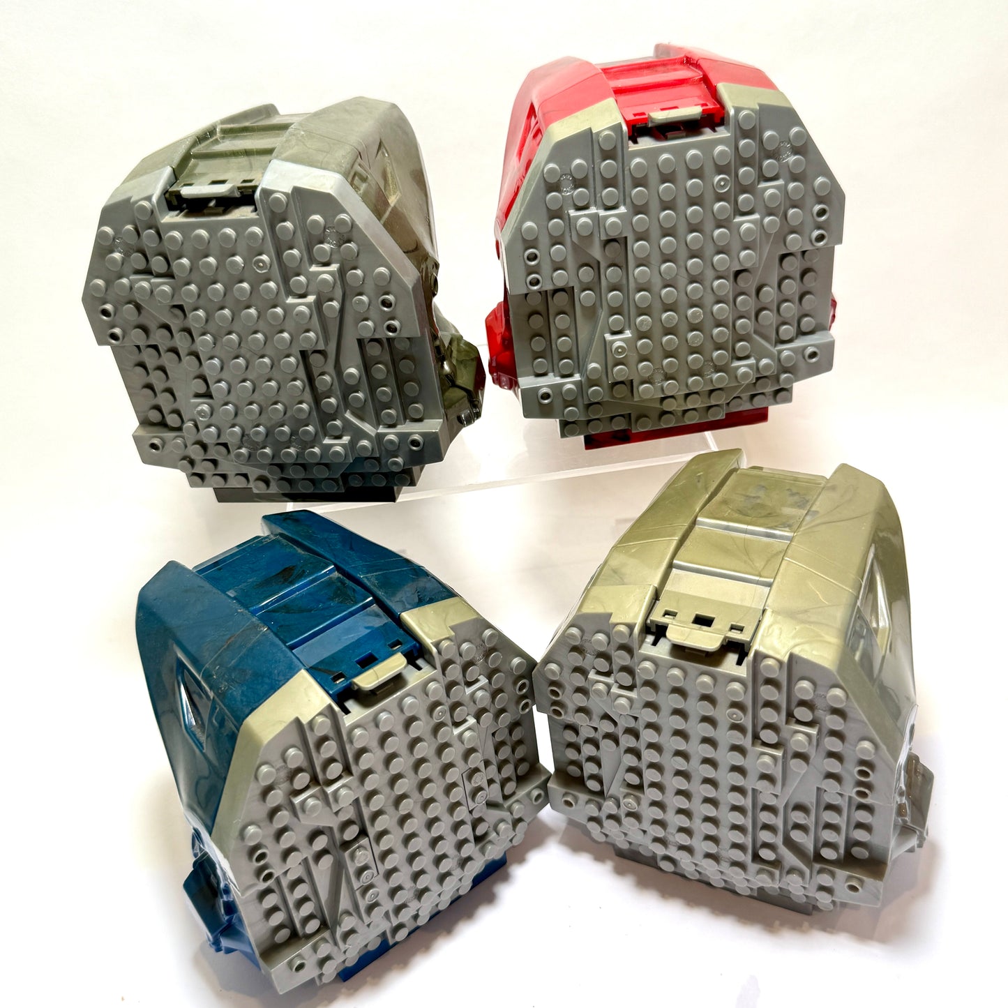 Micro Fleet Helmets Full Set - Halo Mega Bloks