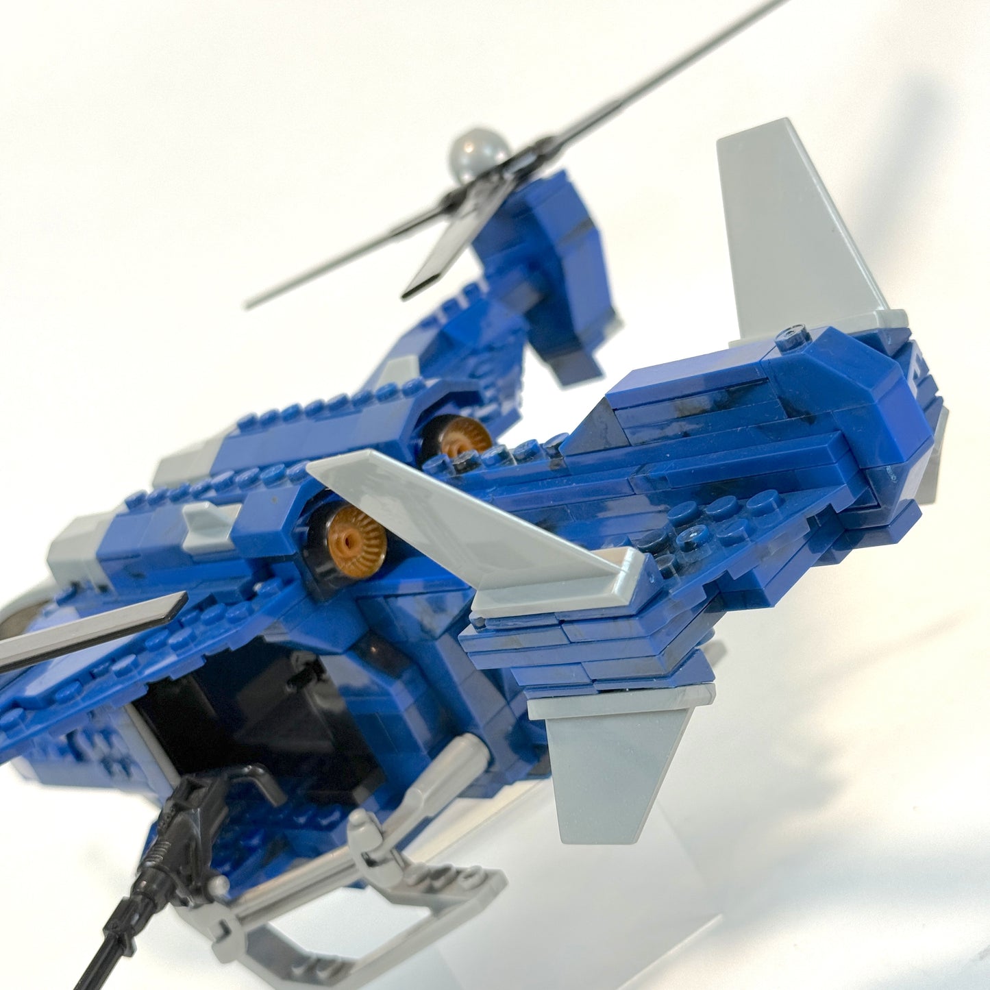 Blue Series Falcon 100% Complete - Halo Mega Bloks