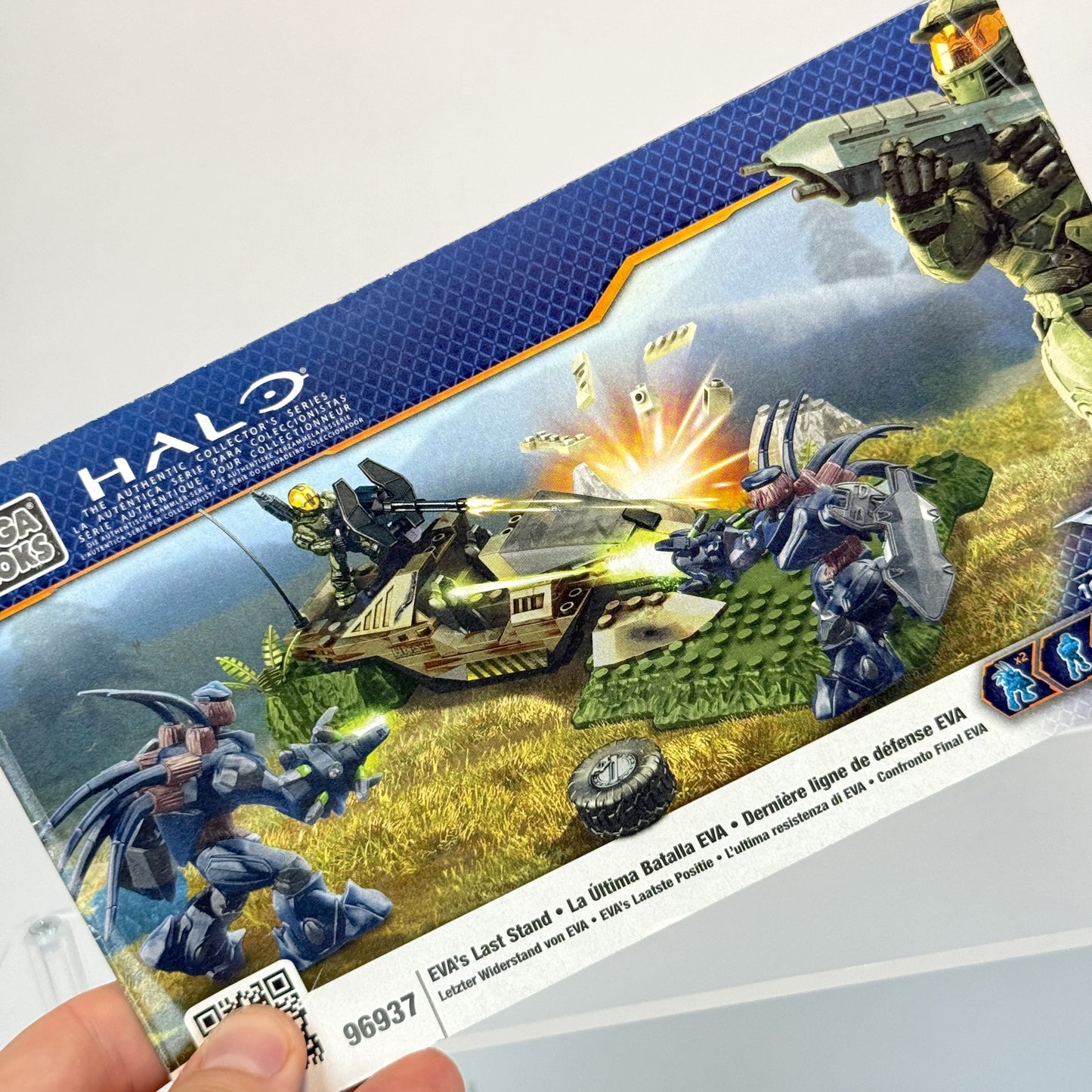 EVA's Ultimate Last Stand w/ Desert Cyclops - Halo Mega Bloks