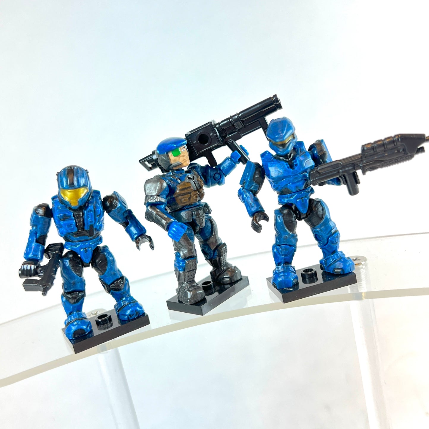 Cobalt & Silver Combat Units - Halo Mega Bloks