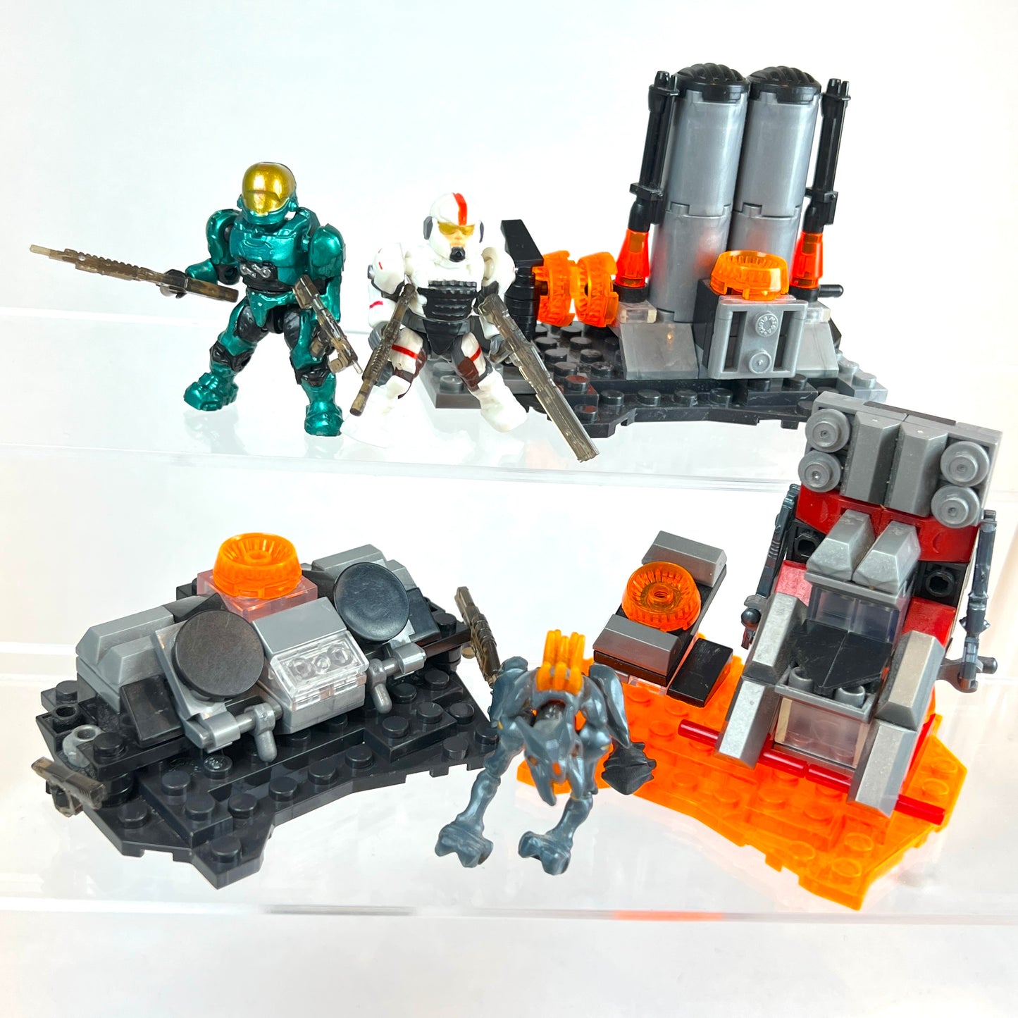 UNSC Booster Frame 3 in 1 Combined Build 100% Complete - Halo Mega Bloks