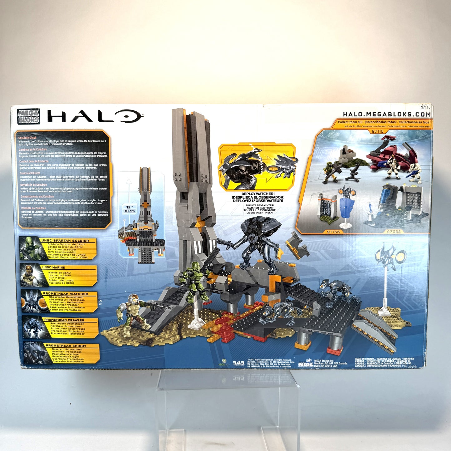 NEW SEALED Forerunner Cauldron Clash - Mega Bloks