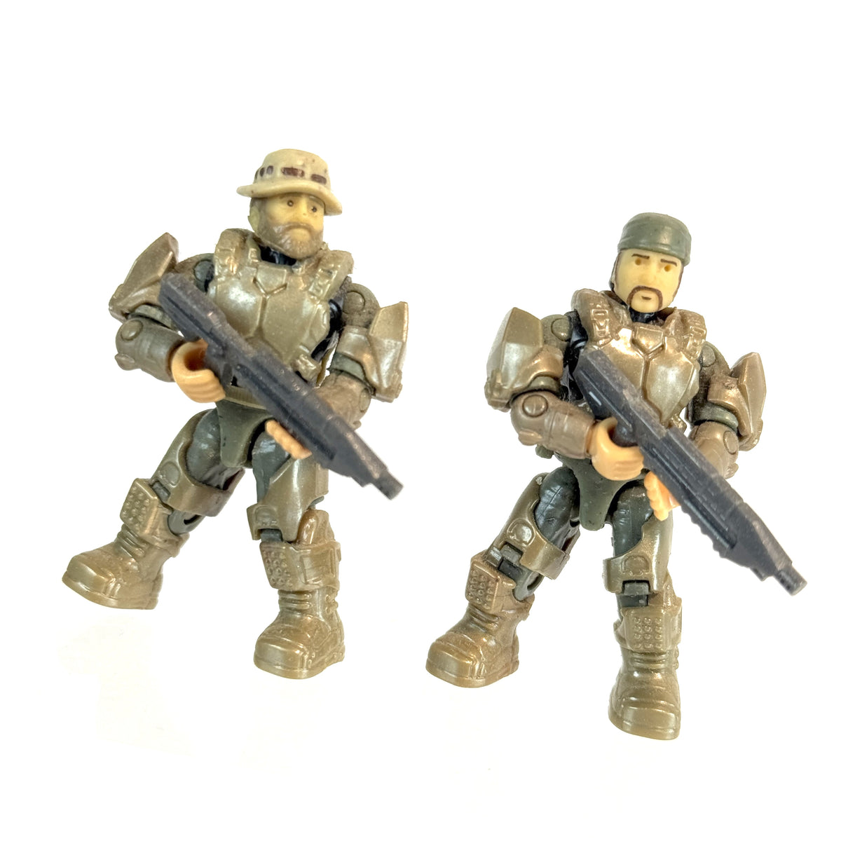 Halo Combat Evolved Figure Collection V - Captain Keyes, Johnson, Chief - Mega Construx