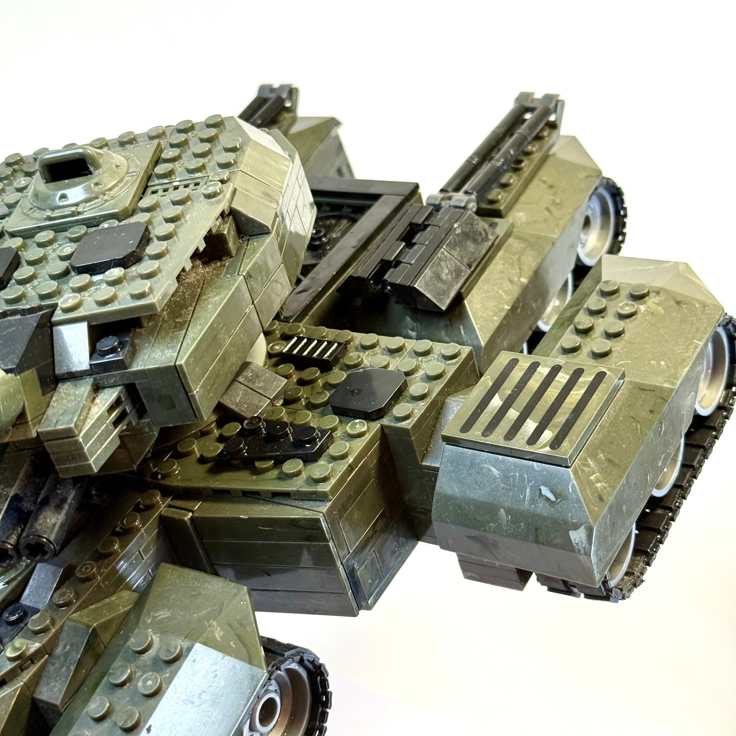 UNSC Rhino VS Covenant Seraph - Halo Reach Mega Bloks