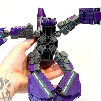 UNSC Gausshog VS Wraith & Locust - Halo Mega Blocks