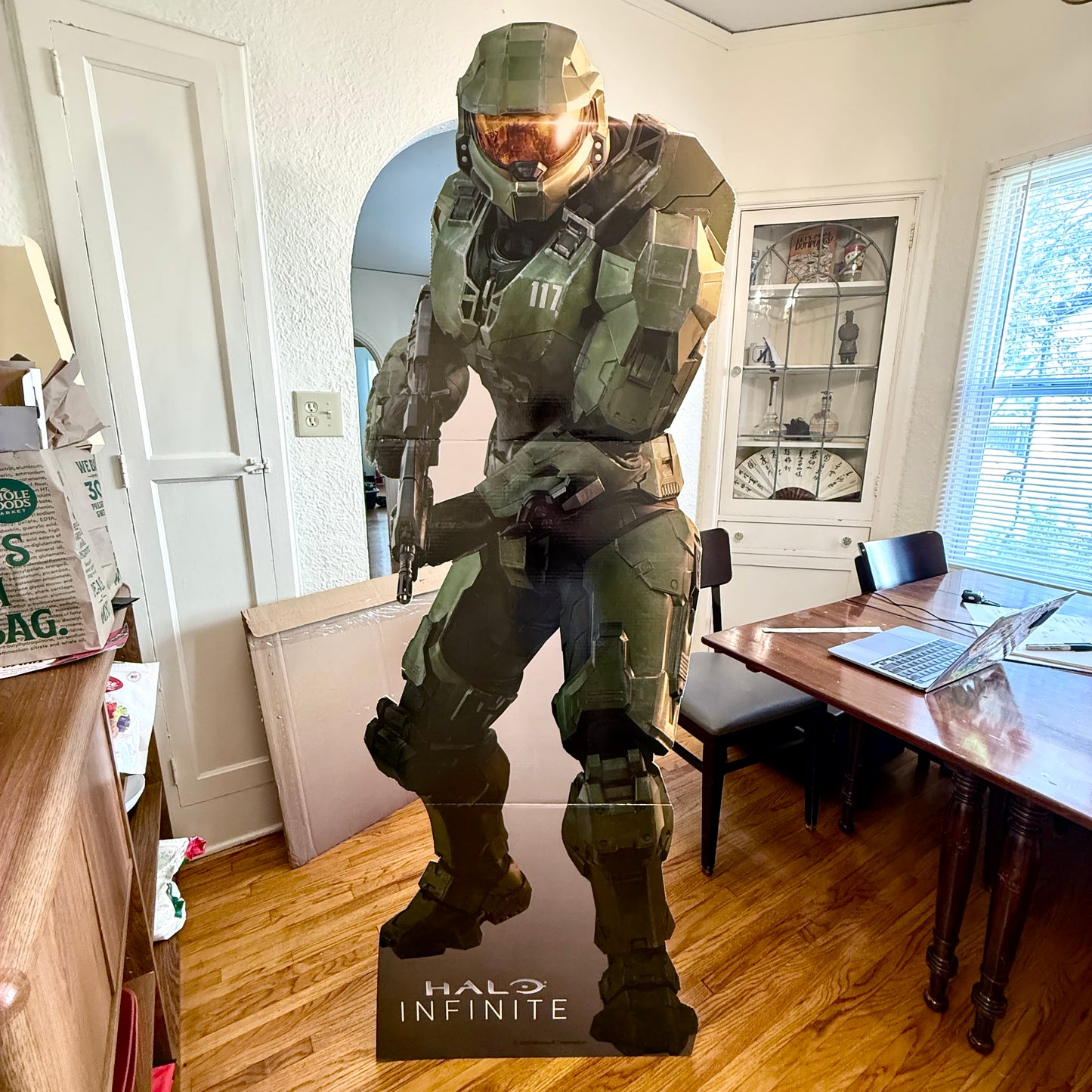 Xbox Gear Shop Halo Infinite Launch Exclusive Master Chief Standee