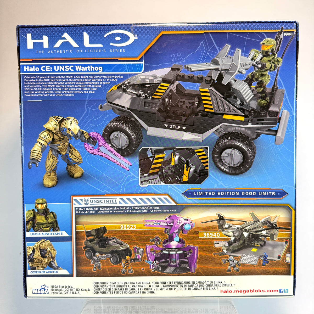HaloFest SEALED NEW UNSC Guasshog + Blind Bag Figures! 1/5000 Limited Edition
