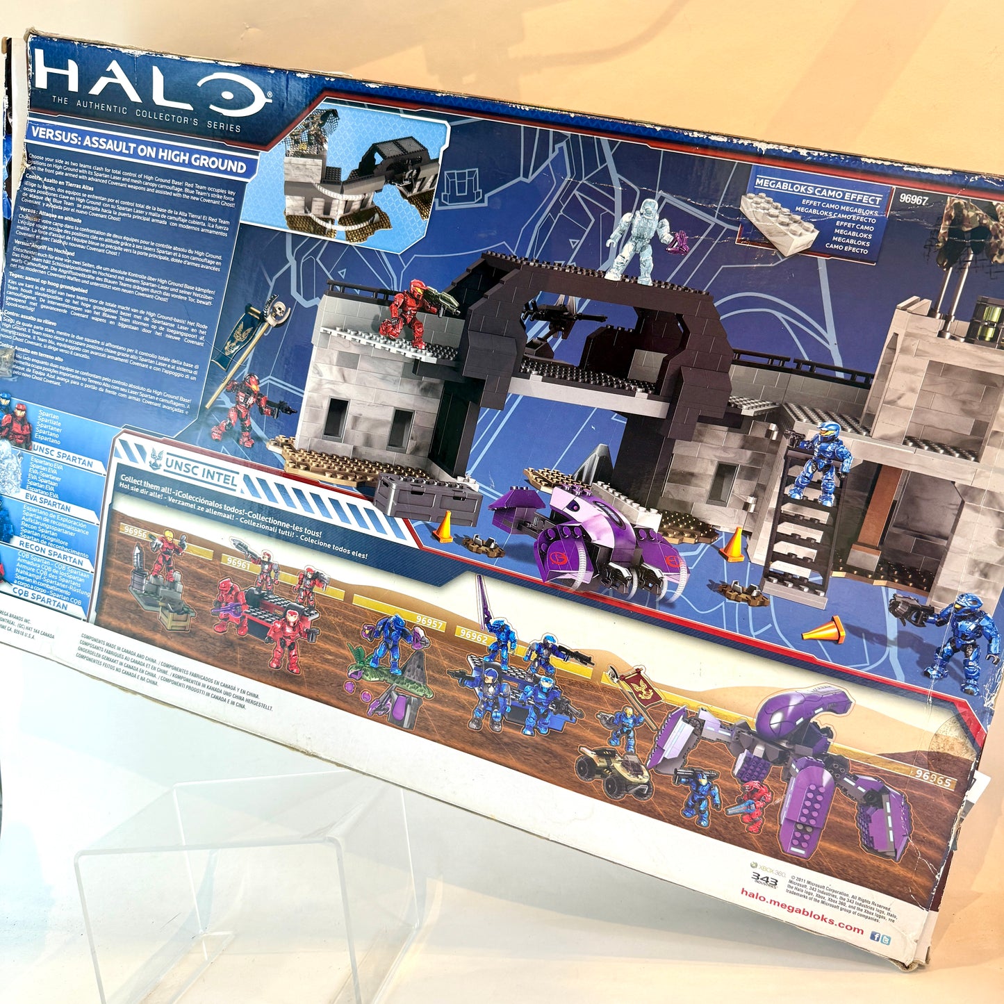 SEALED Assault on High Ground - Halo Mega Bloks