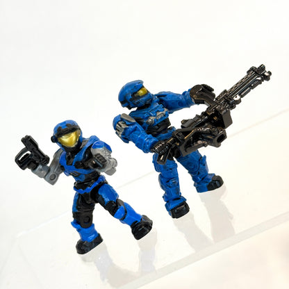 Blue Series Falcon w/ Instructions - Halo Mega Bloks
