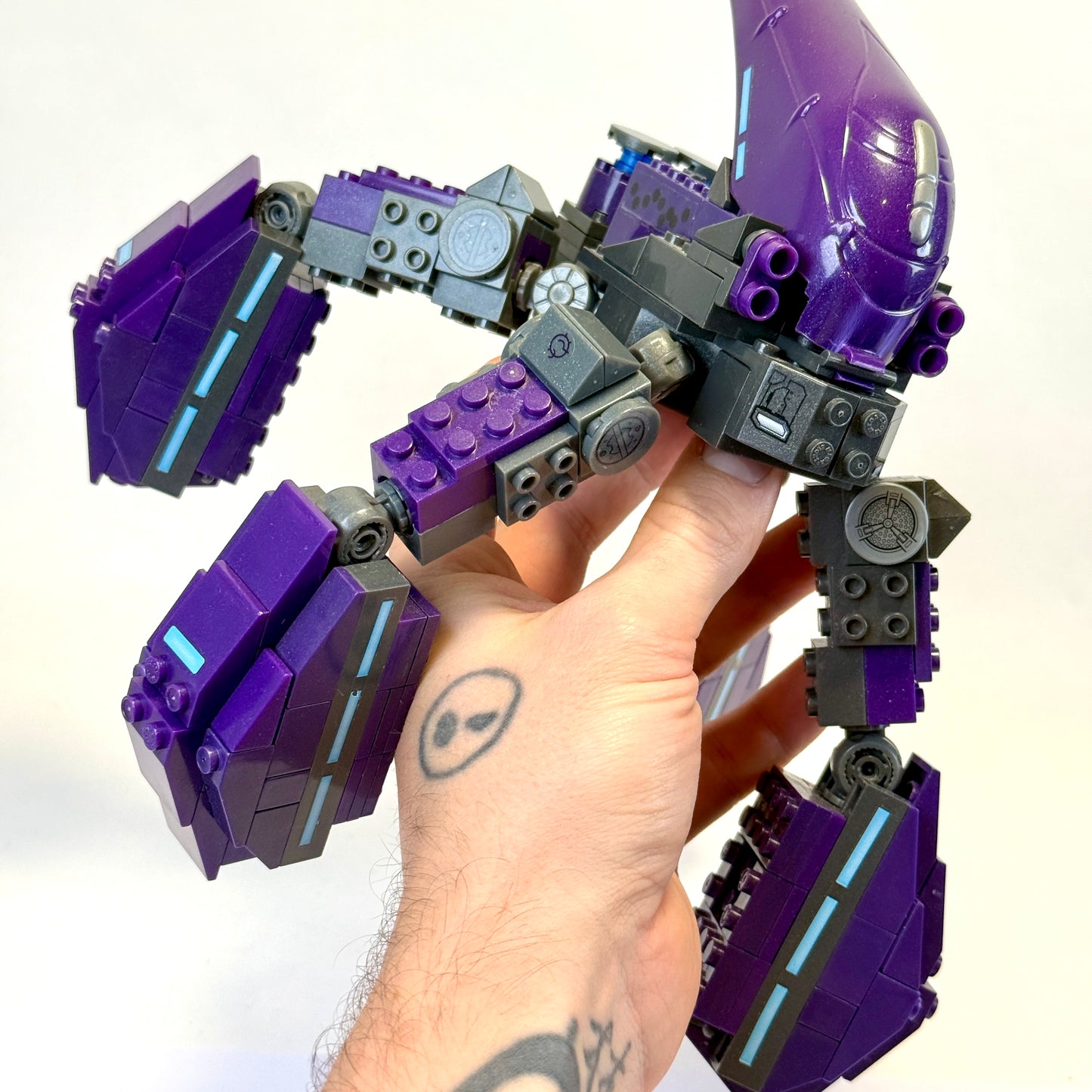 UNSC Gausshog VS Wraith & Locust - Halo Mega Blocks