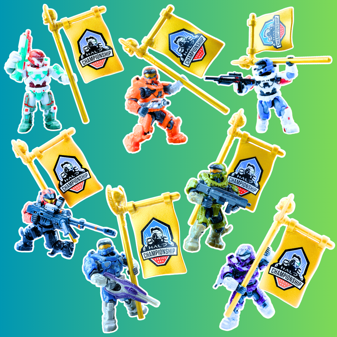 Champion Sticker Bundle - Halo Mega Construx Inspired