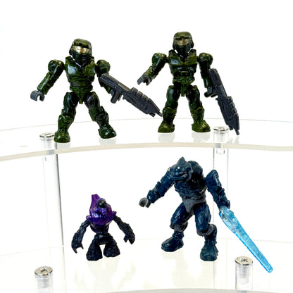 UNSC Gausshog VS Wraith & Locust - Halo Mega Blocks
