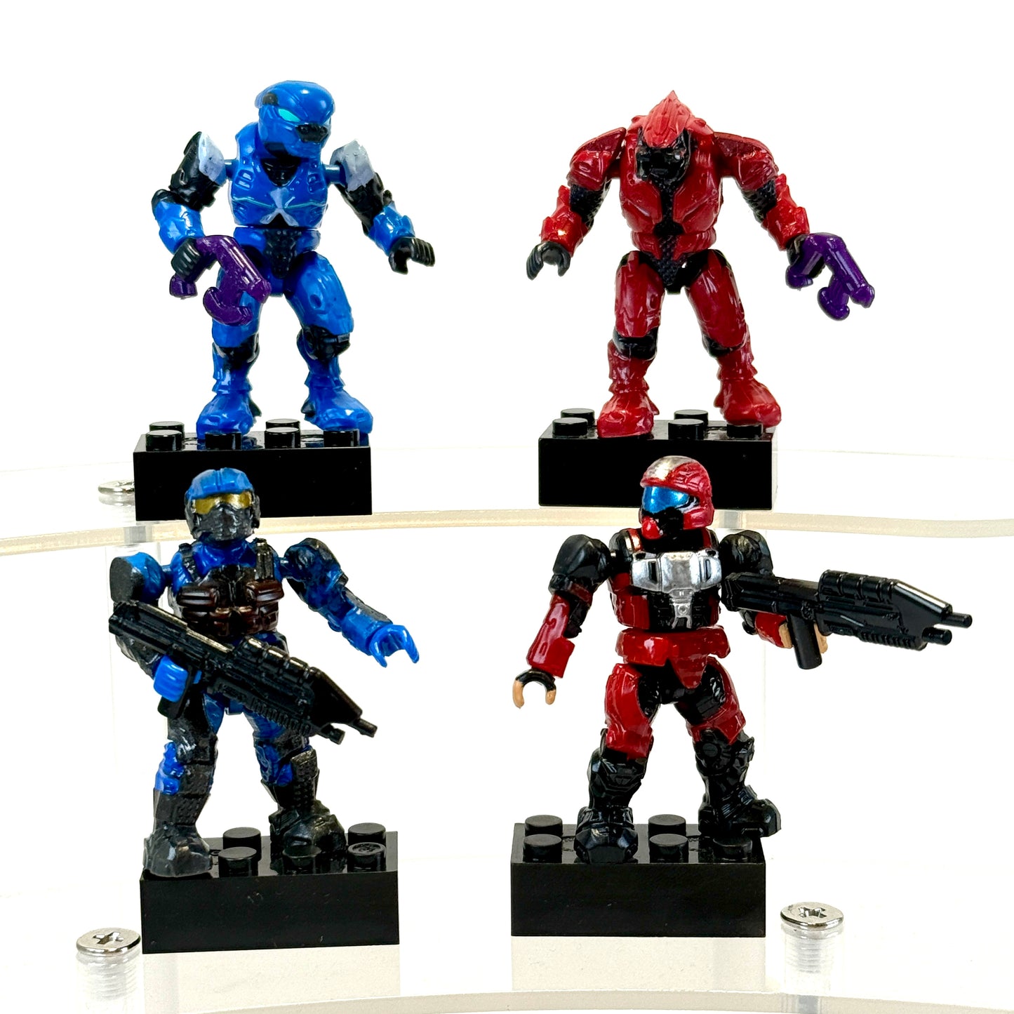 Halo Versus RVB Blind Bag Figs Complete Set - Halo Mega Bloks