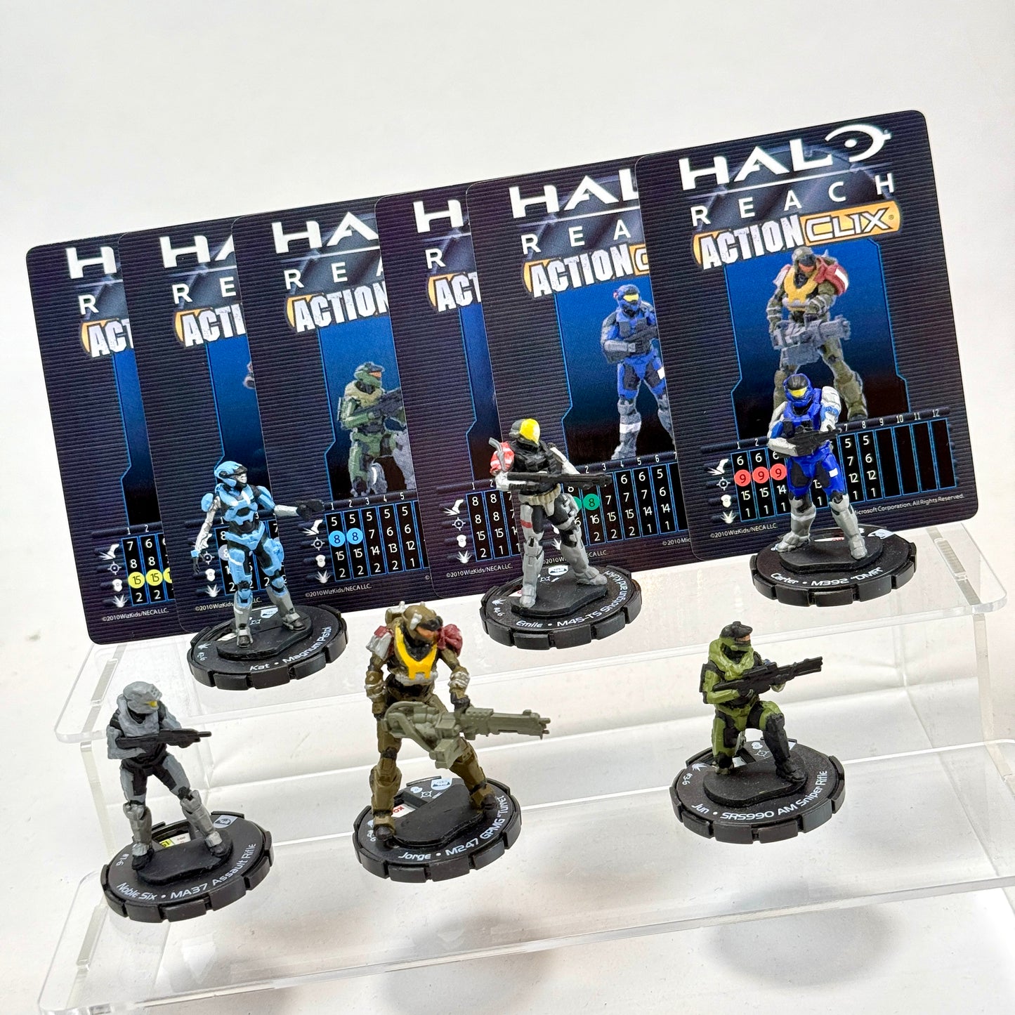 HYPER RARE ActionClix Noble Team 100% Complete