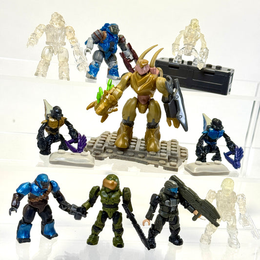 Covenant / UNSC Combat Unit Figure Selection II - Halo Mega Bloks