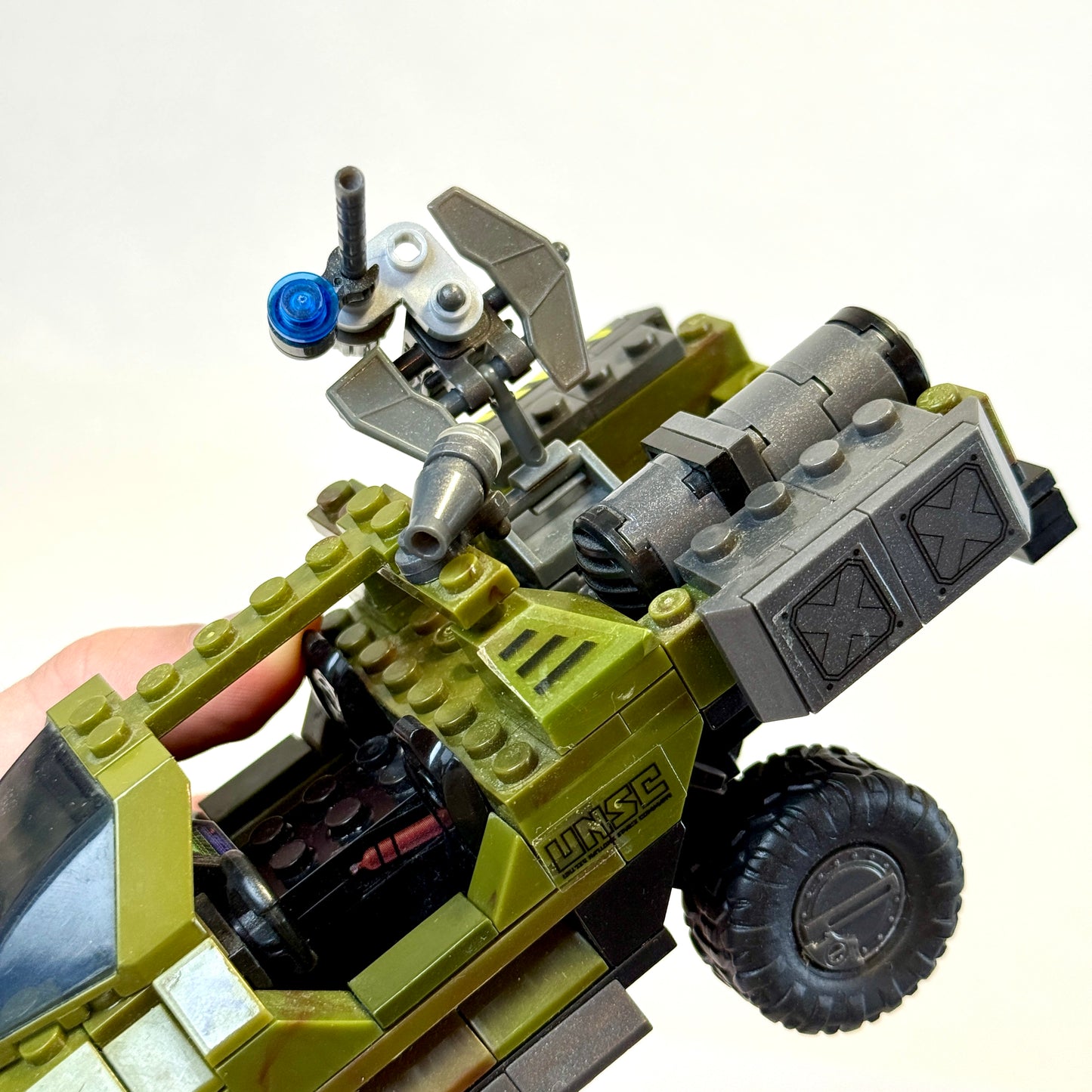 UNSC Gausshog VS Wraith & Locust - Halo Mega Blocks