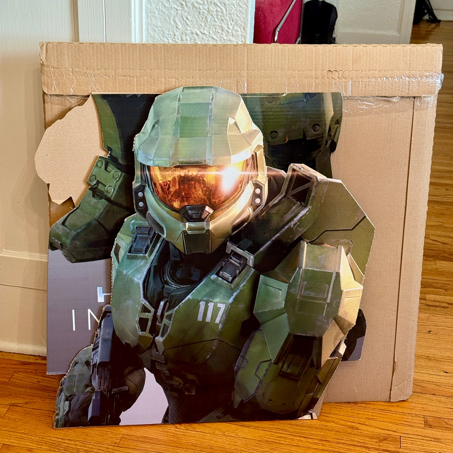 Xbox Gear Shop Halo Infinite Launch Exclusive Master Chief Standee