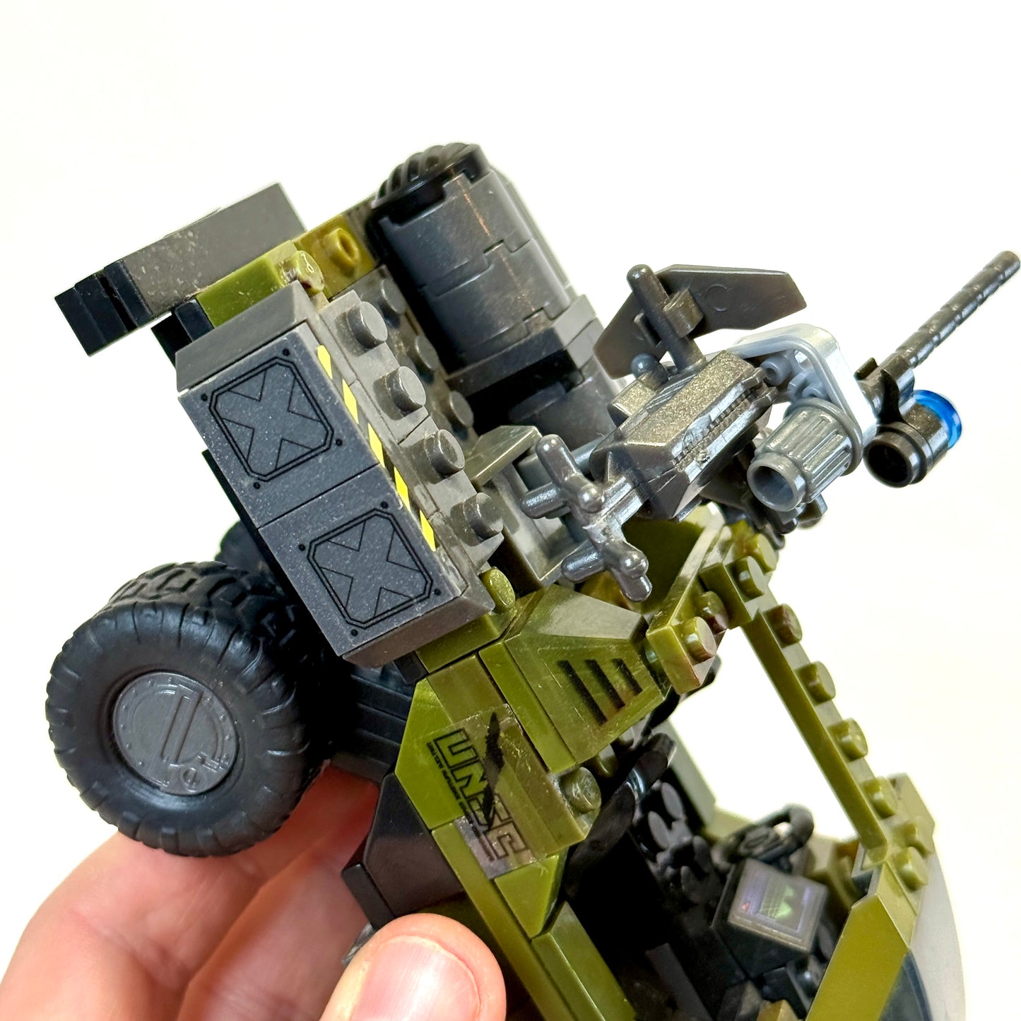 UNSC Gausshog VS Wraith & Locust - Halo Mega Blocks