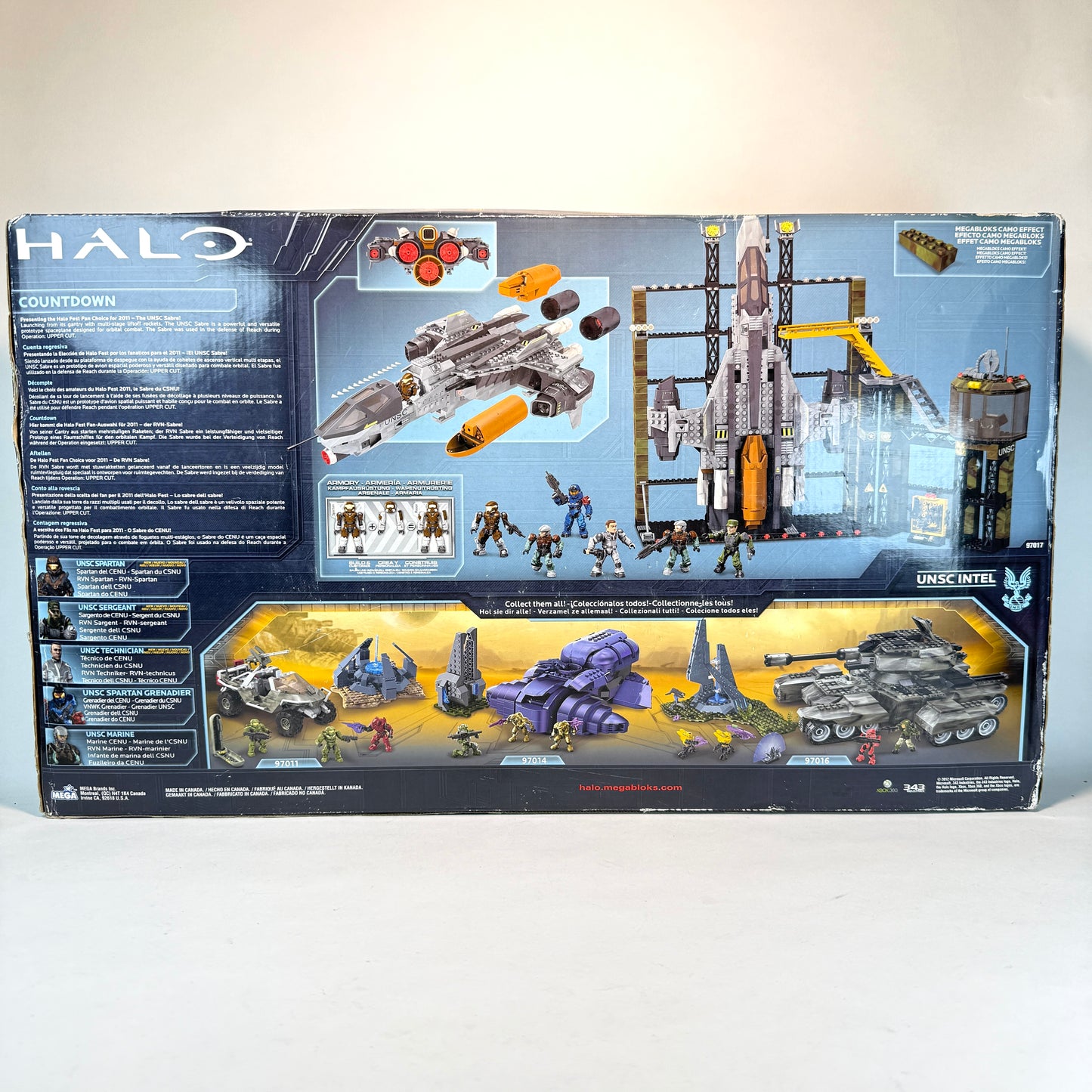 NEW SEALED UNSC Countdown - Halo Mega Bloks