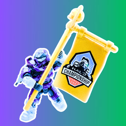 Halo: Champions! Sticker Bundle - 7 x 4x4"