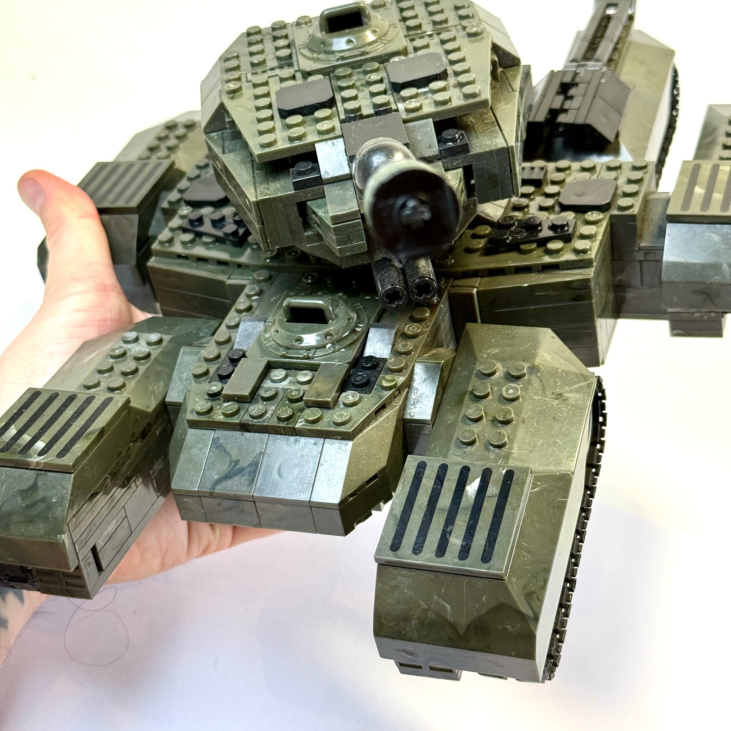 UNSC Rhino VS Covenant Seraph - Halo Reach Mega Bloks