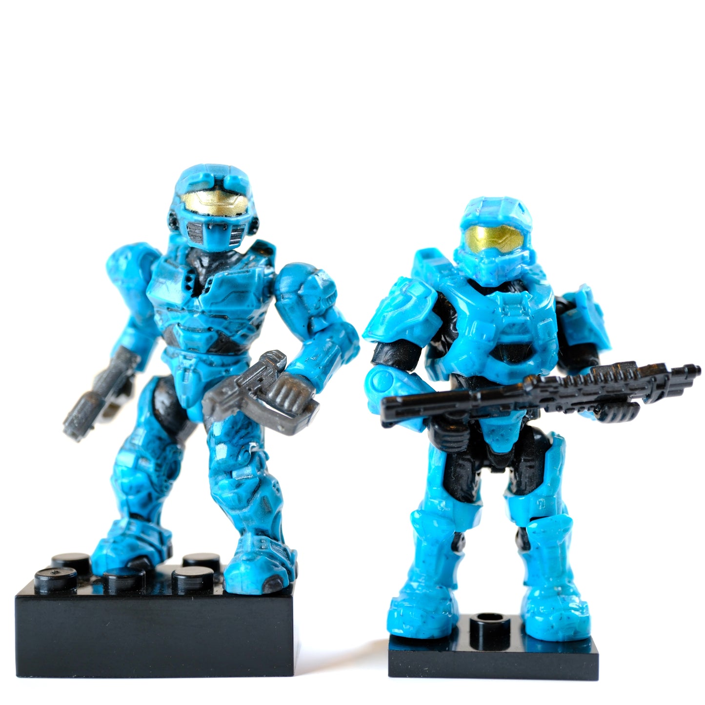 SDCC Cyan Spartans X2 - Mega Construx / Mega Bloks