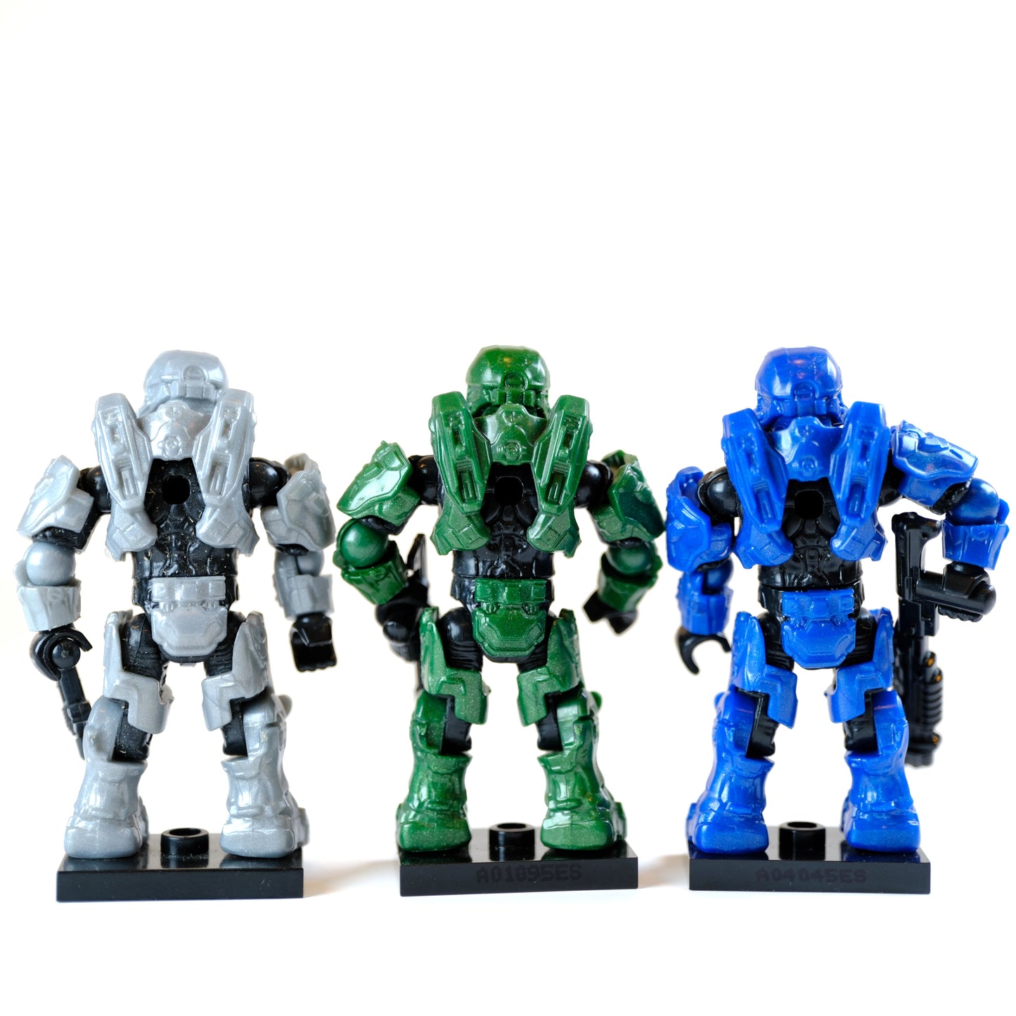 Spartan IV - Micro Fleet Helmet Figure Set of 3