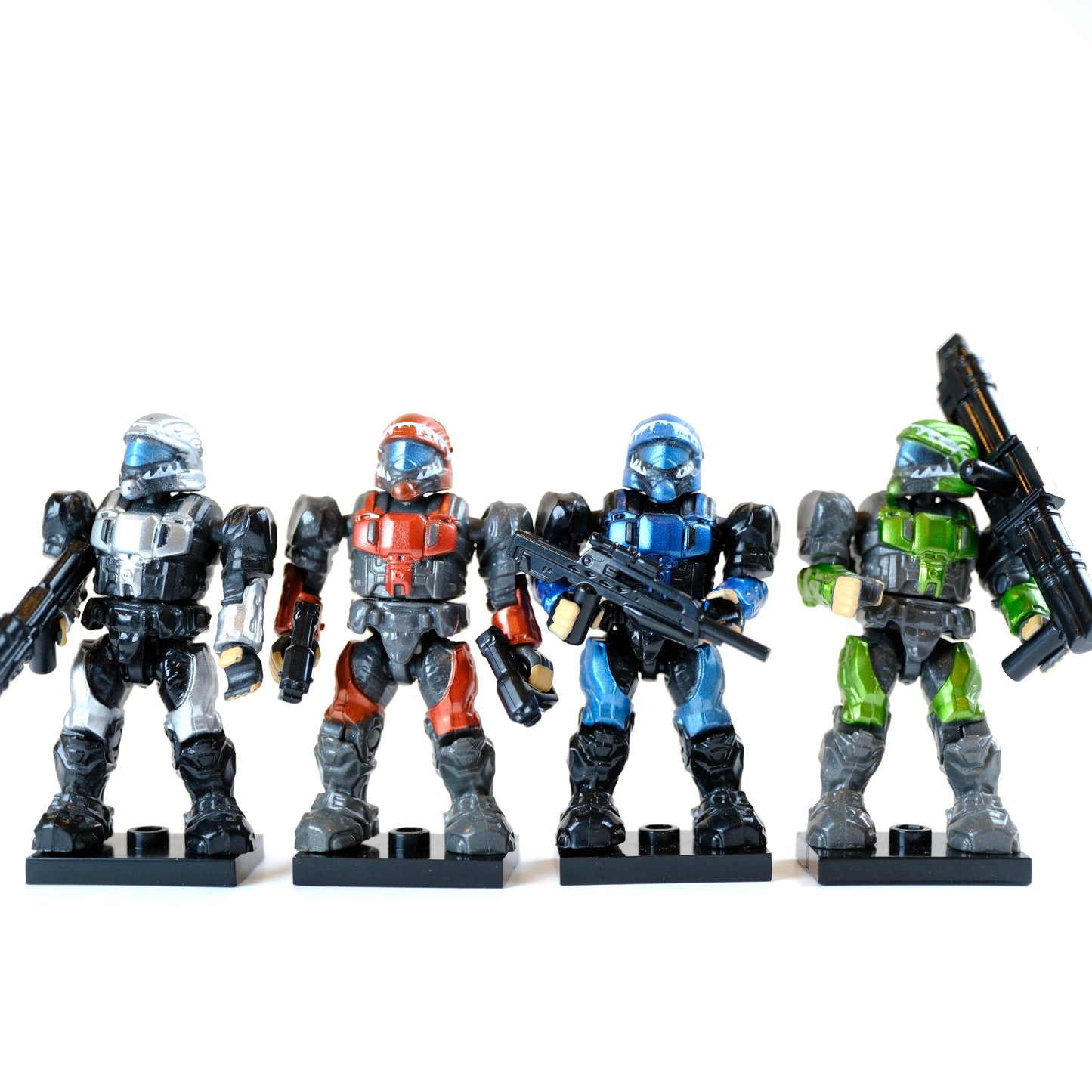 Shark Fin Metallic ODSTs - FULL Set