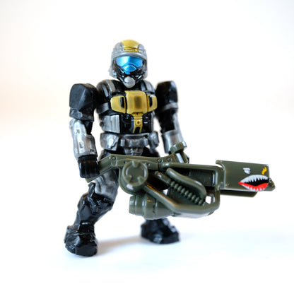 Armed to the teeth! OG ODST Squad w/ Painted Weapons - Halo Mega Bloks