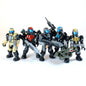 Armed to the teeth! OG ODST Squad w/ Painted Weapons - Halo Mega Bloks