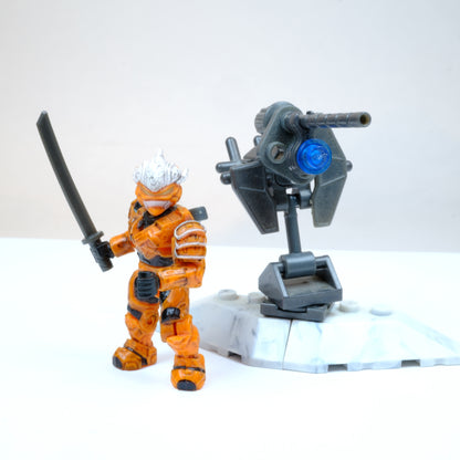 Covenant Wraith & Orange Hayabusa - Halo Mega Bloks