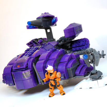 Covenant Wraith & Orange Hayabusa - Halo Mega Bloks