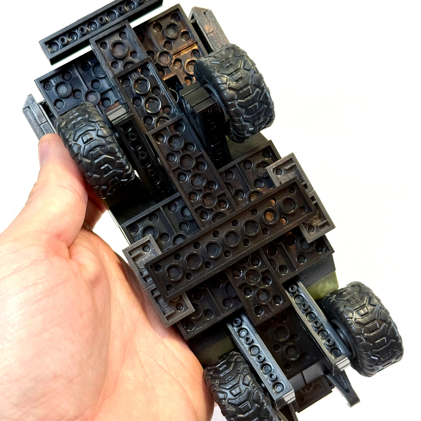 UNSC Gausshog VS Wraith & Locust - Halo Mega Blocks