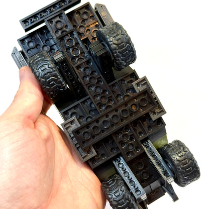 UNSC Gausshog VS Wraith & Locust - Halo Mega Blocks