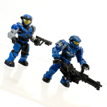 Blue Series Falcon 100% Complete - Halo Mega Bloks