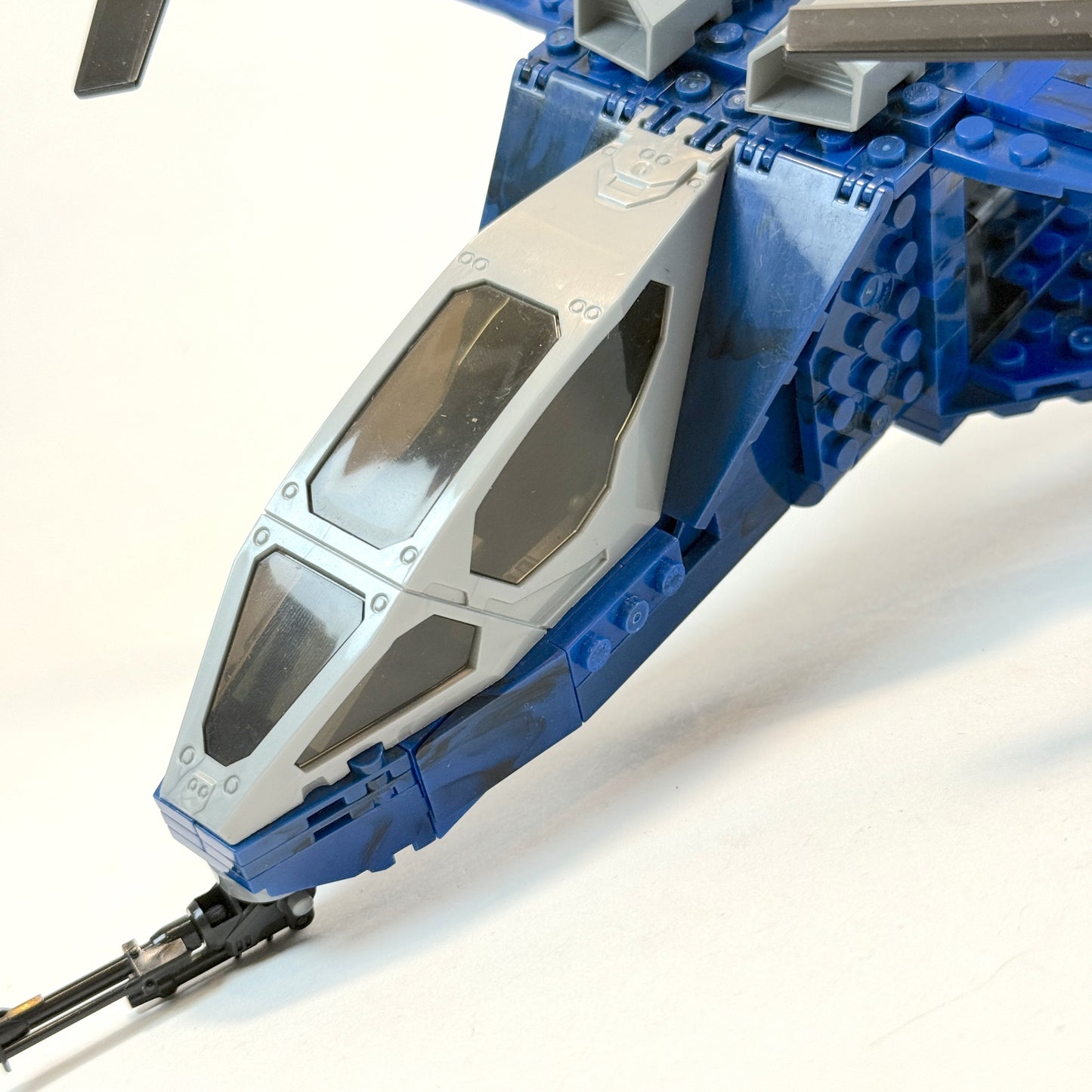 Blue Series Falcon 100% Complete - Halo Mega Bloks