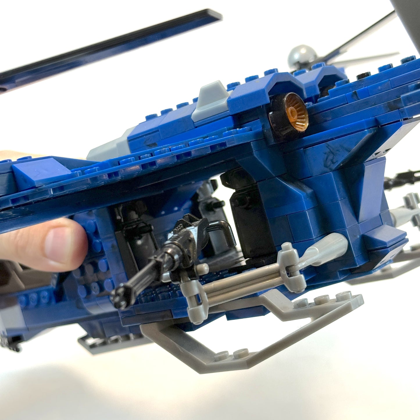 Blue Series Falcon 100% Complete - Halo Mega Bloks