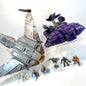 UNSC Shortsword w/ FRESH Stickers VS Covenant Wraith Bundle - Halo Mega Bloks