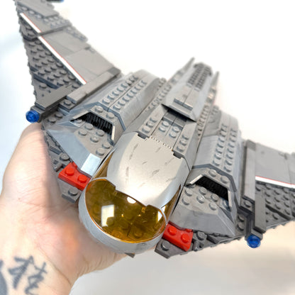 UNSC Shortsword w/ FRESH Stickers VS Covenant Wraith Bundle - Halo Mega Bloks