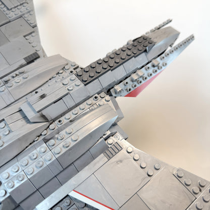 UNSC Shortsword w/ FRESH Stickers VS Covenant Wraith Bundle - Halo Mega Bloks