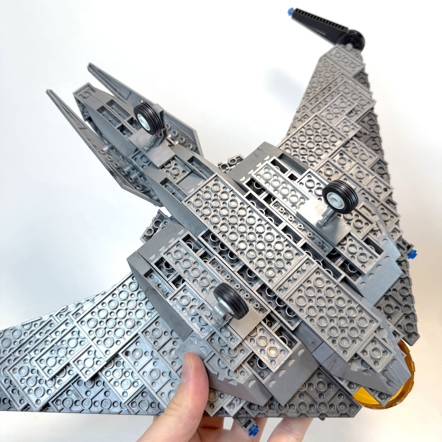 UNSC Shortsword w/ FRESH Stickers VS Covenant Wraith Bundle - Halo Mega Bloks