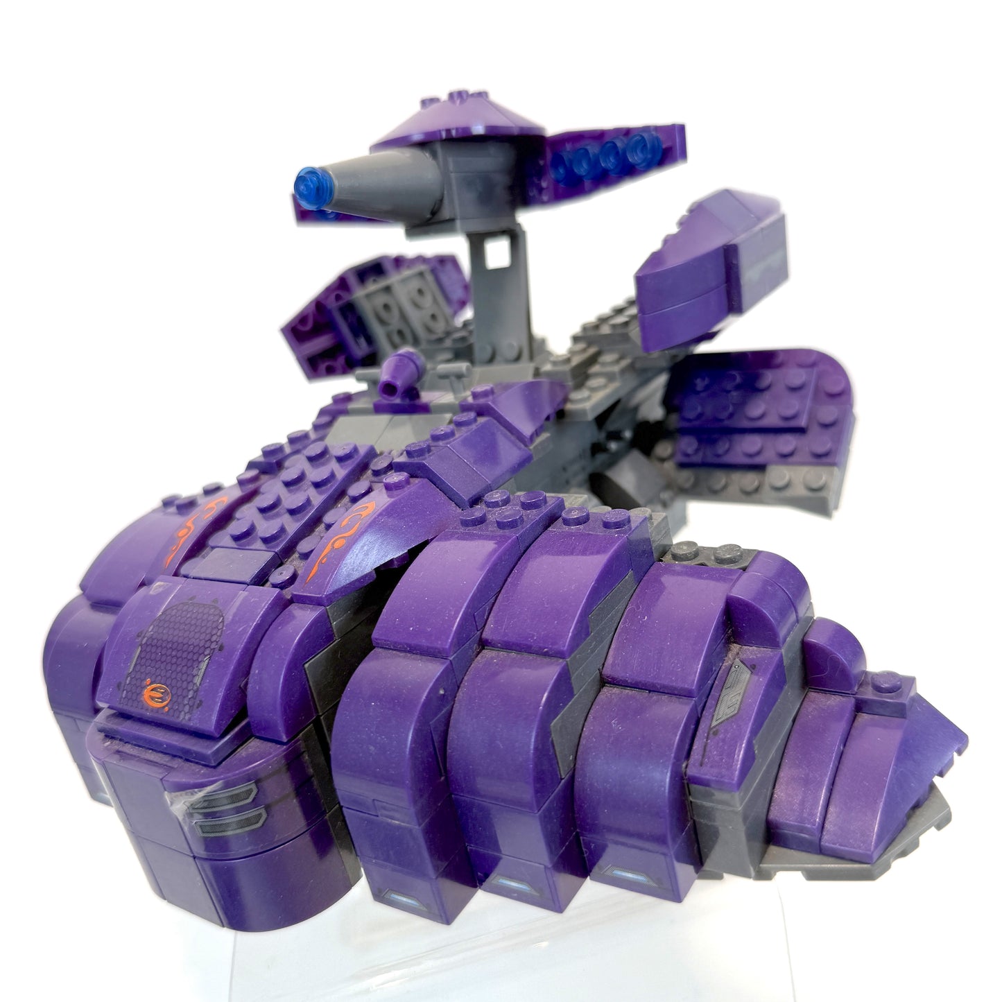 UNSC Shortsword w/ FRESH Stickers VS Covenant Wraith Bundle - Halo Mega Bloks