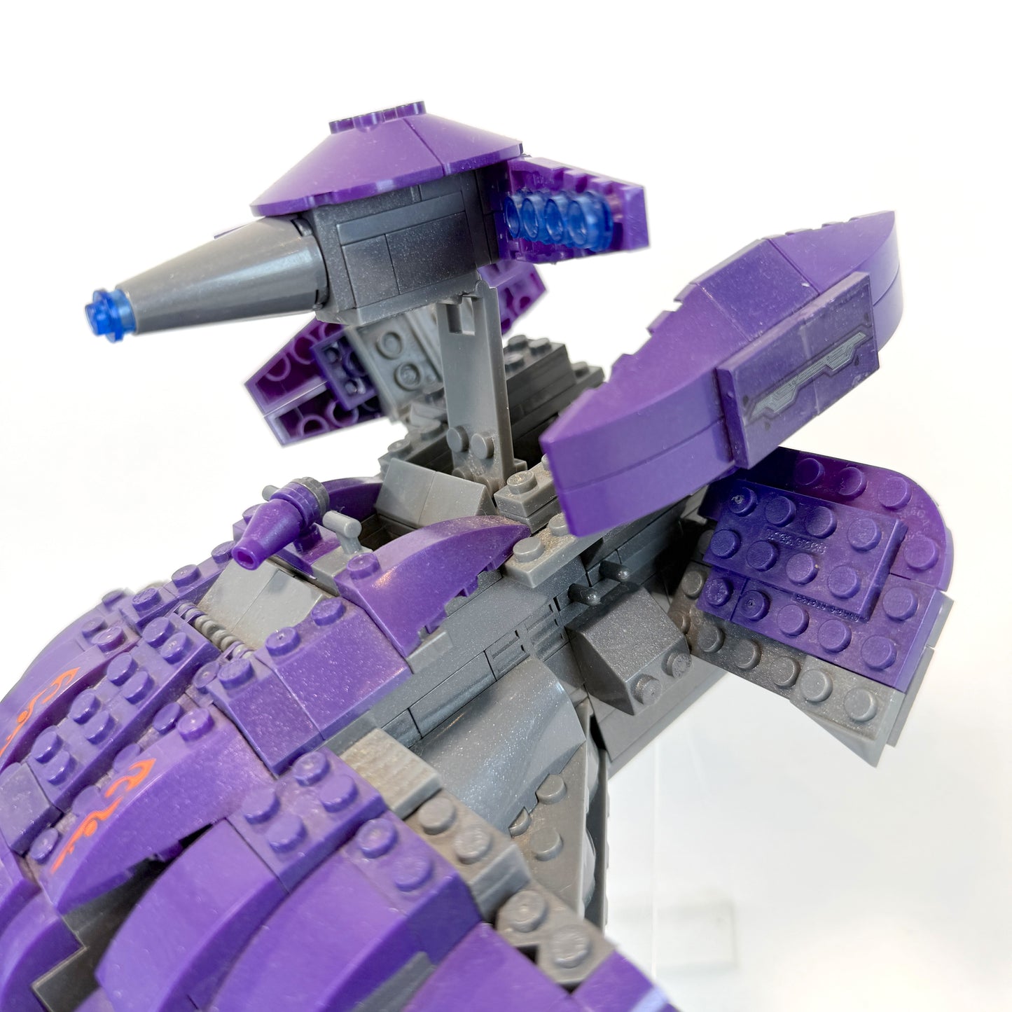 UNSC Shortsword w/ FRESH Stickers VS Covenant Wraith Bundle - Halo Mega Bloks