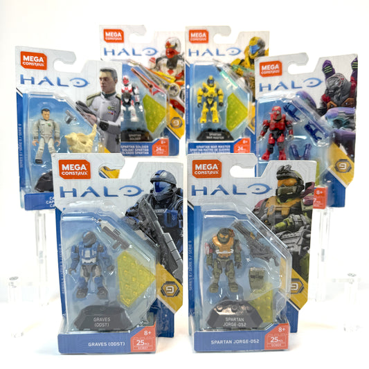 Halo Heroes Series 9 - COMPLETE MINT SEALED SET