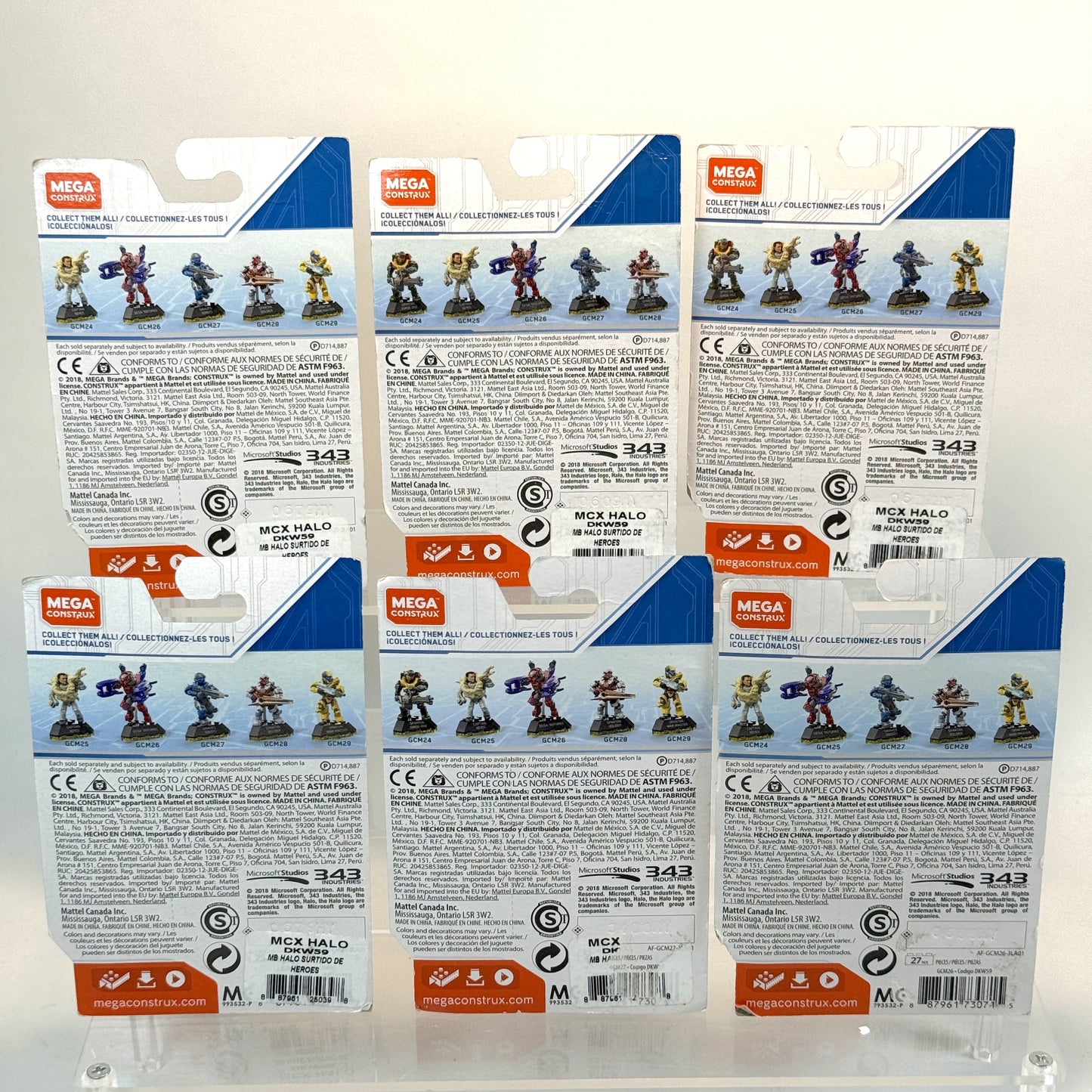 Halo Heroes Series 9 - COMPLETE MINT SEALED SET