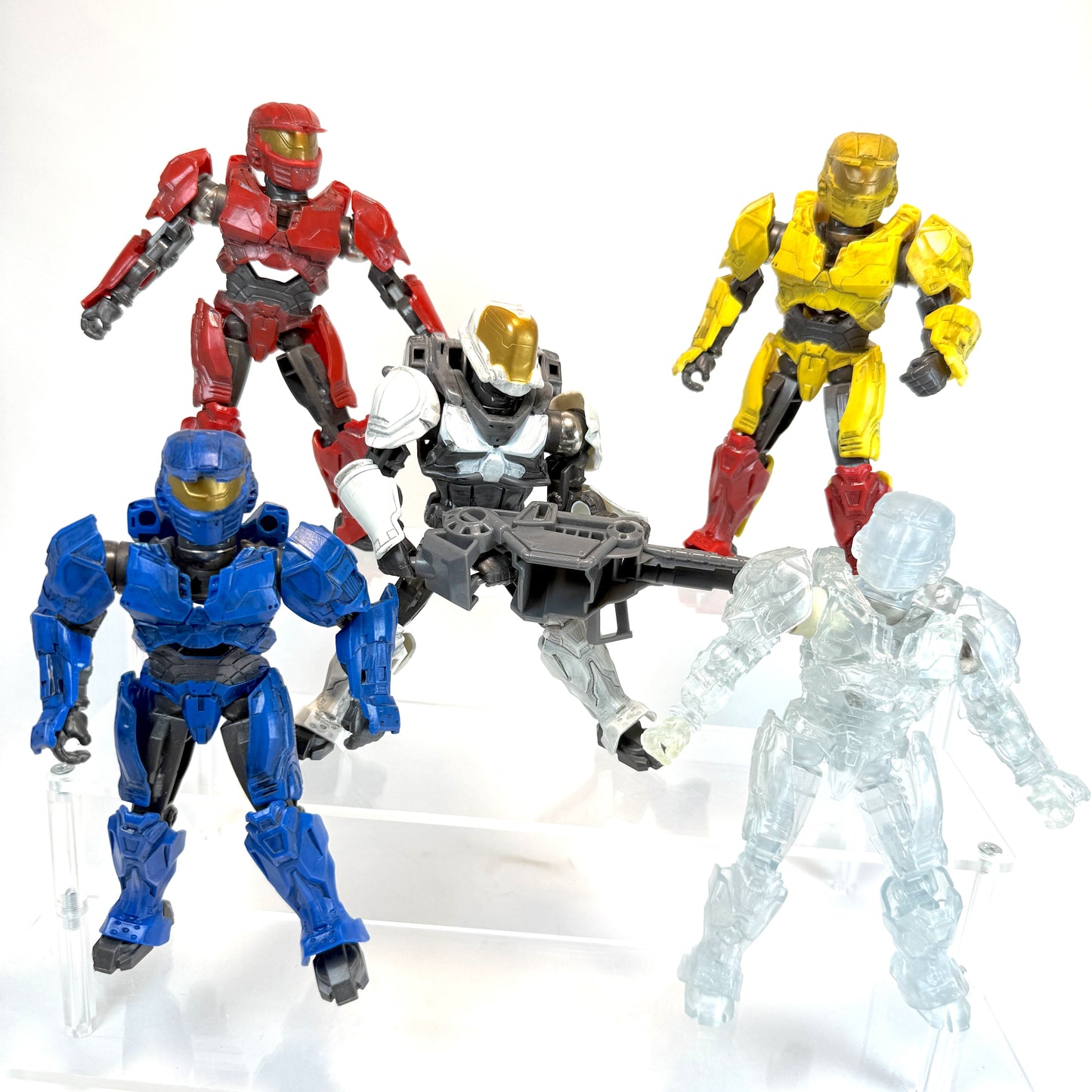 Assorted Halo Mega Bloks Metalon Spartans