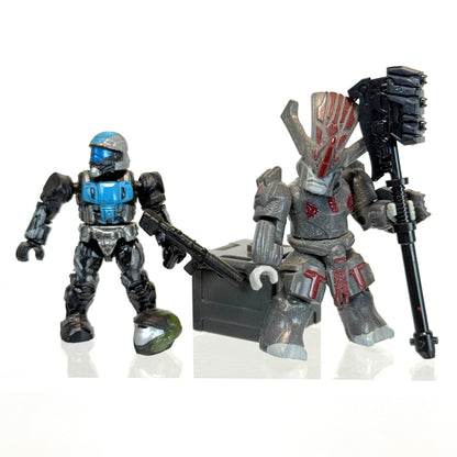 Halo Mega Bloks Collection w/ Instructions - THREE Iconic Sets