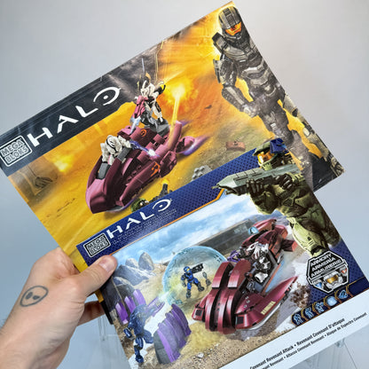 Covenant BUNDLE w/ Instructions - Spectre, Revenant - Halo Mega Bloks