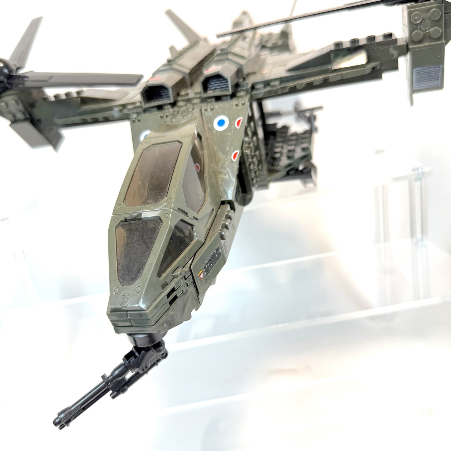 Halo Reach Falcon w/ Landing Pad & Spade V Skirmisher - Halo Mega Bloks